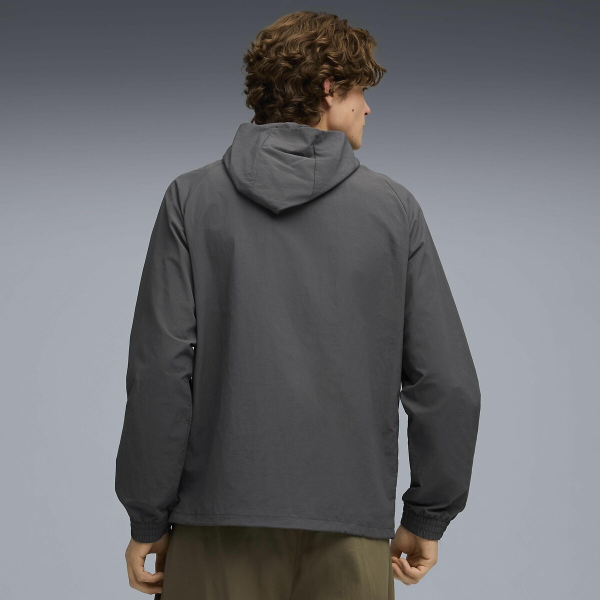 Veste zippée Pumatech en woven gris, PUMA
