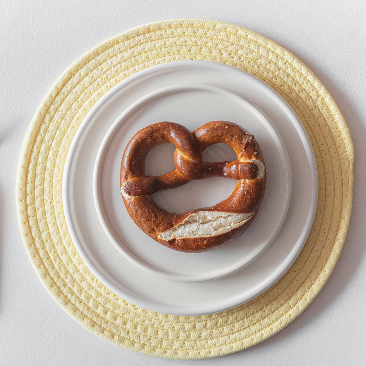 Lot de 2 assiettes BILLIE beige, ONA