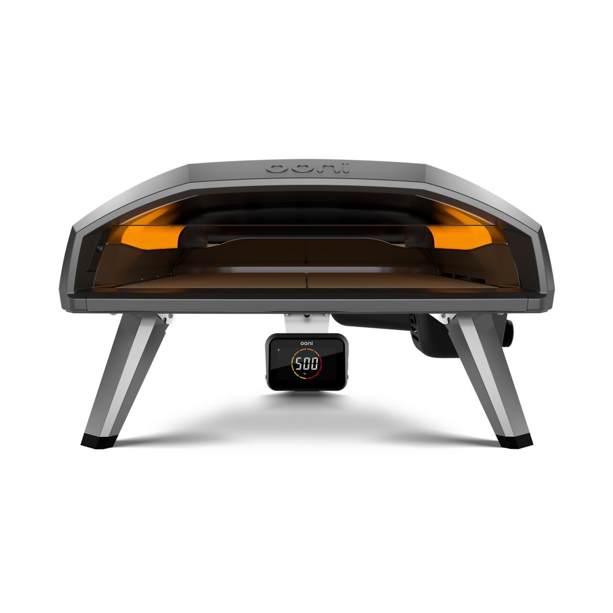 Four à pizza gaz Koda 2 Pro noir pizza 45 cm, préchauffage 30 min, de 160 à 500°C couleur unique, OONI