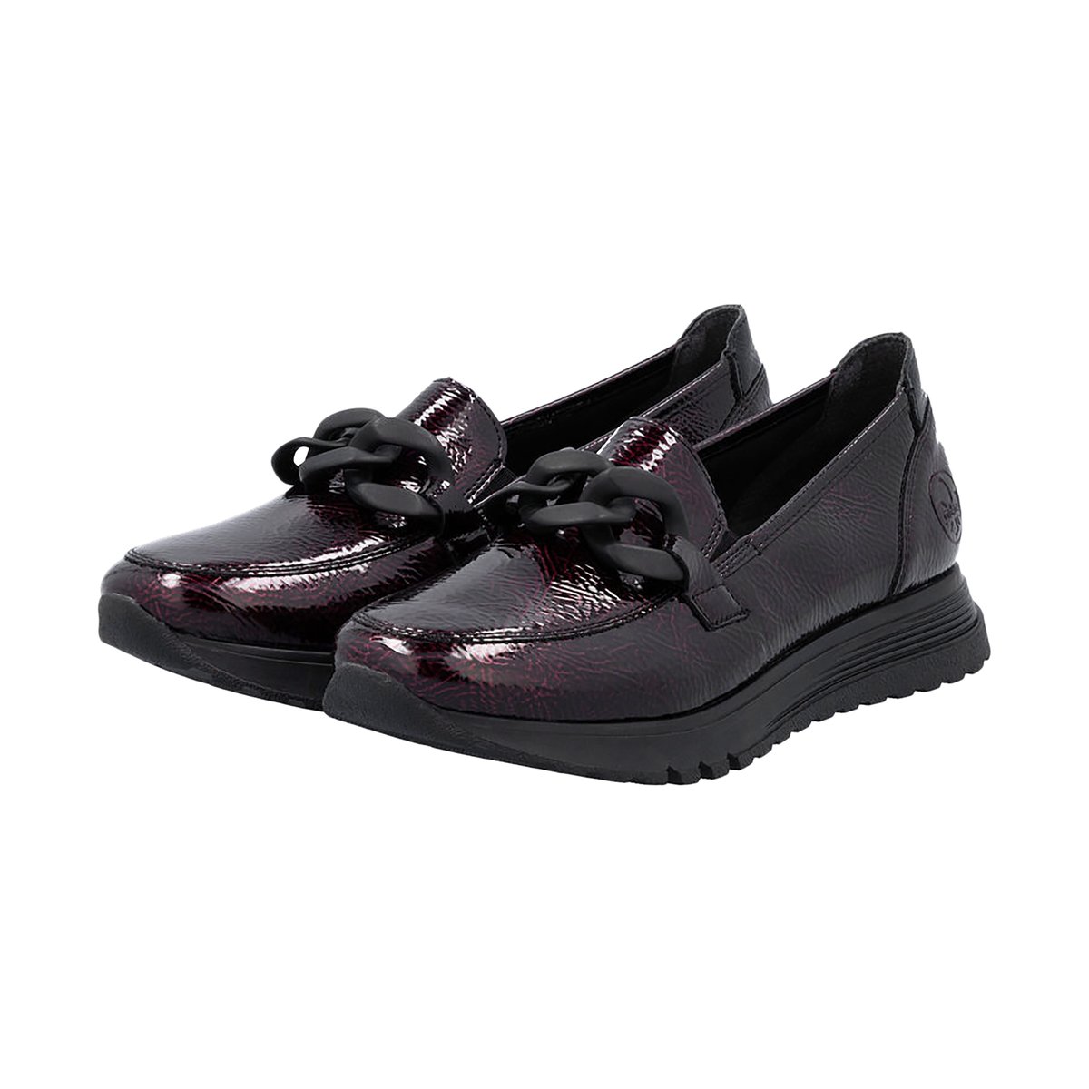Moccassin Cuir Largo bordeaux, RIEKER