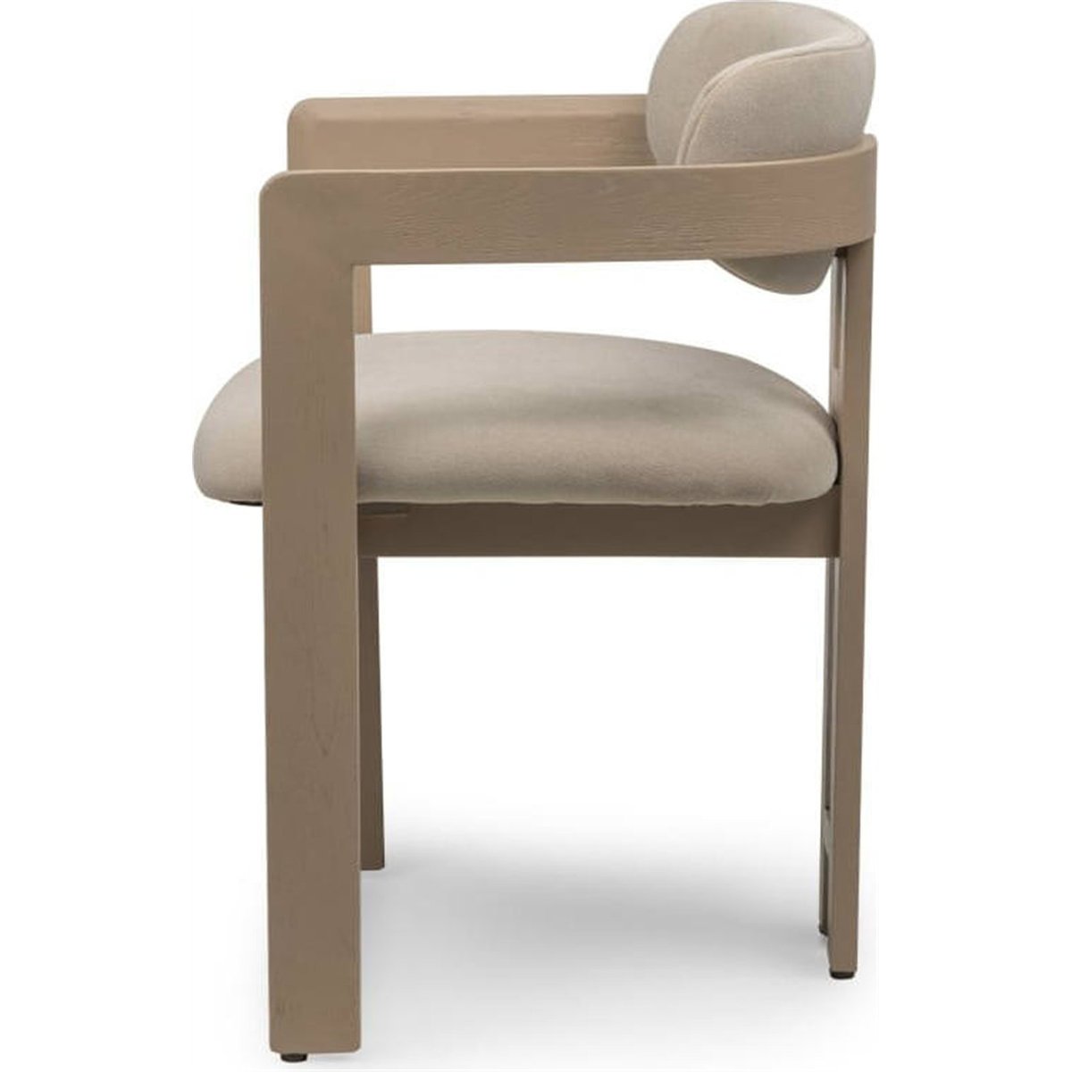 Chaise de salle à manger en bois NAREL beige, RECOLLECTION
