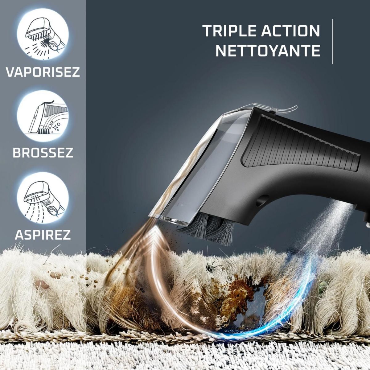 Nettoyeur détacheur Clean It Hot & Cold IN7021F0 couleur unique, ROWENTA