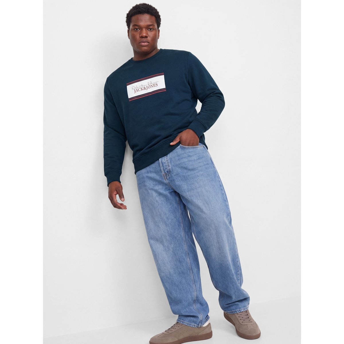 Sweat-Shirt navy blazer, JACK & JONES