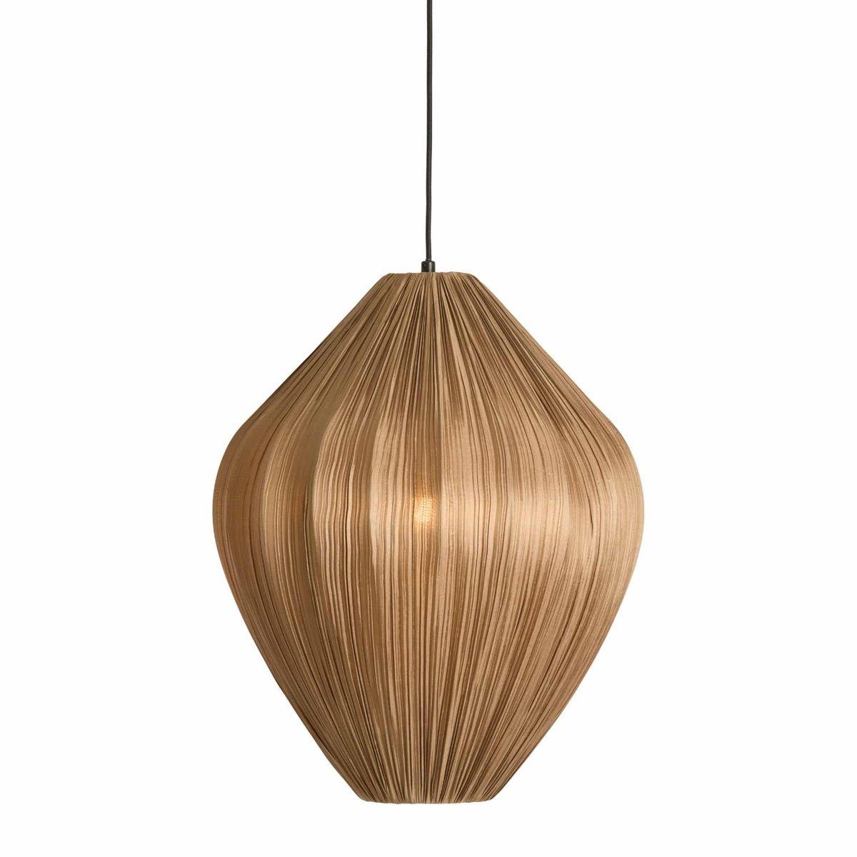 Lampe Suspendue Textiles VERITA bronze antique, LIGHT & LIVING