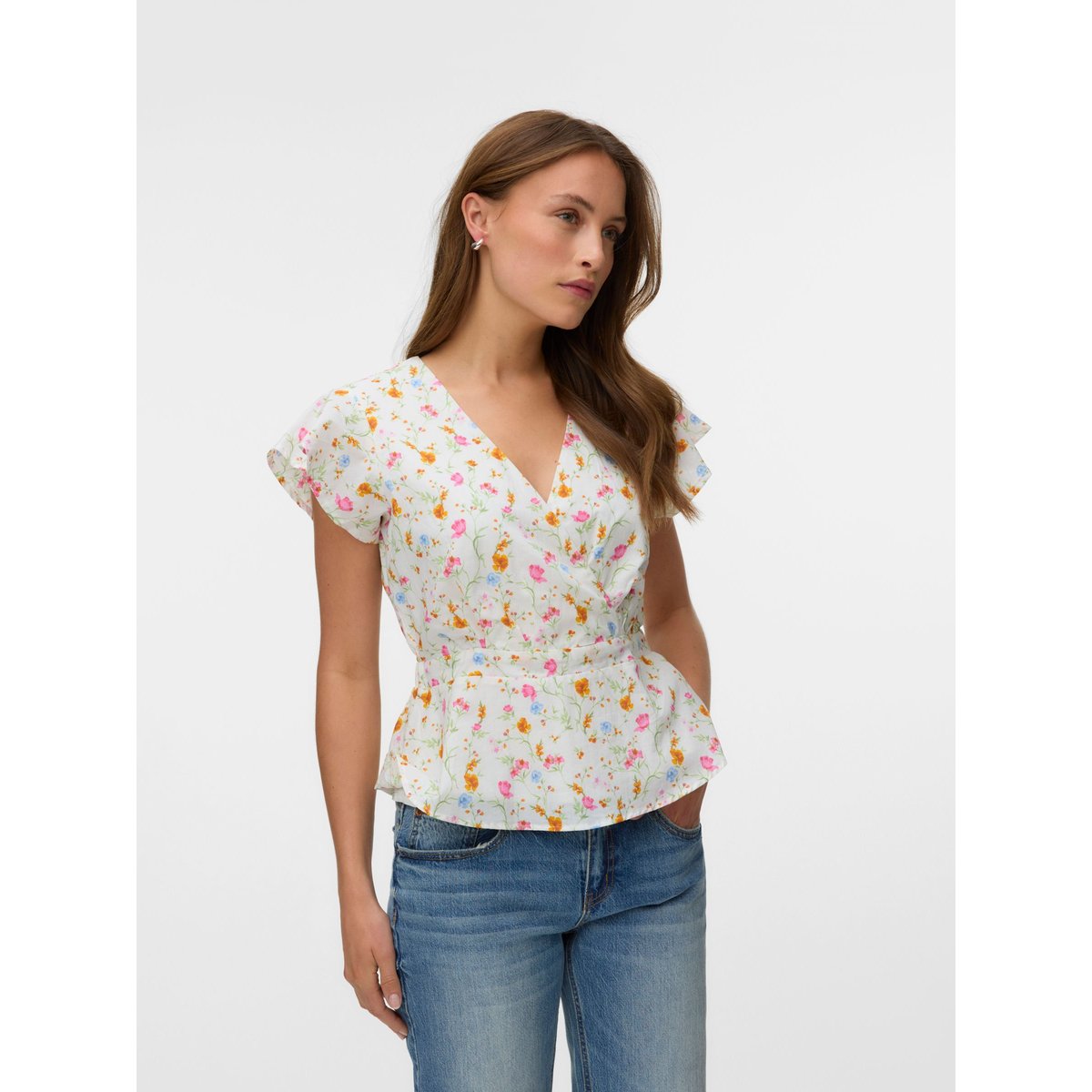 Top snow white, VERO MODA