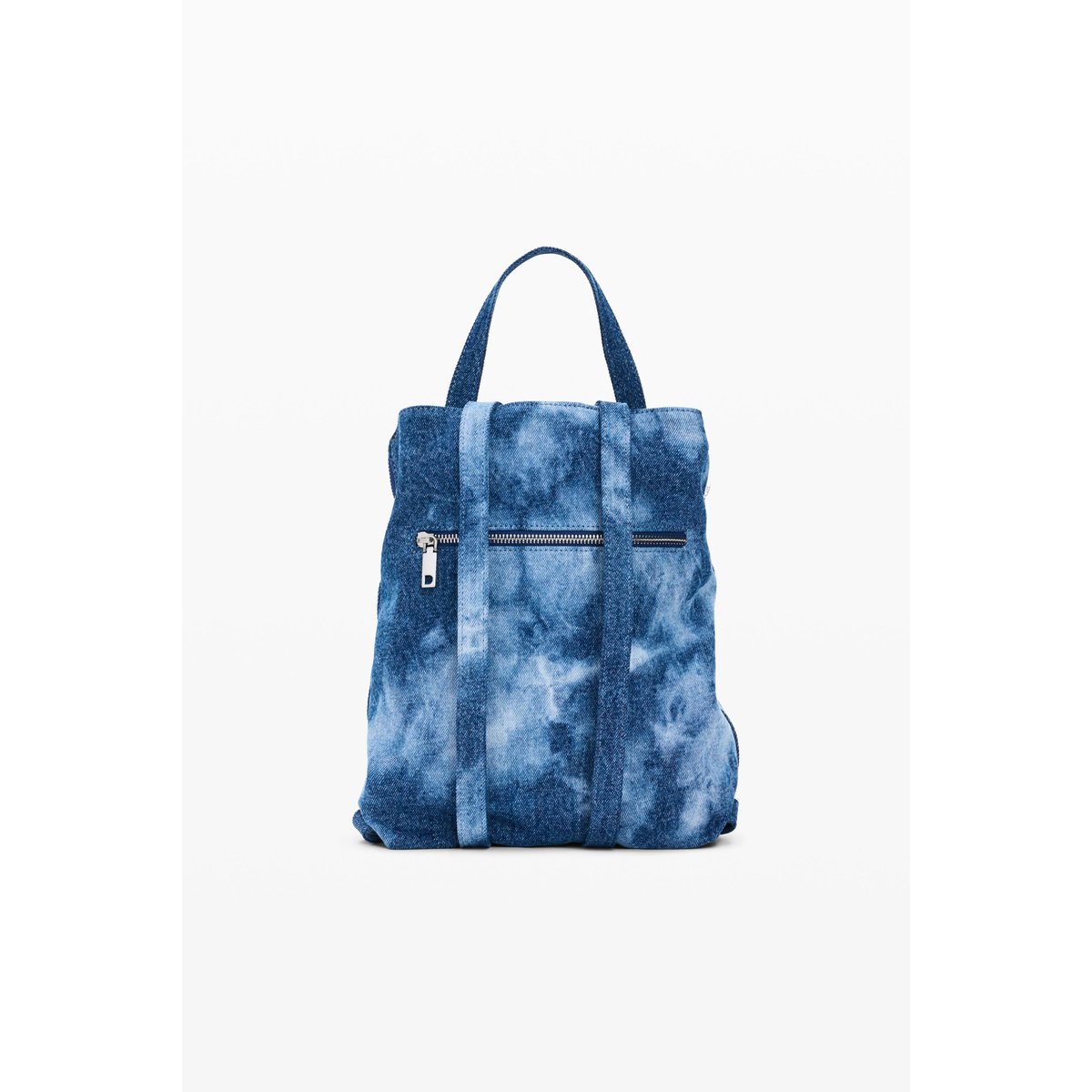 Petit sac à dos en denim bleu, DESIGUAL