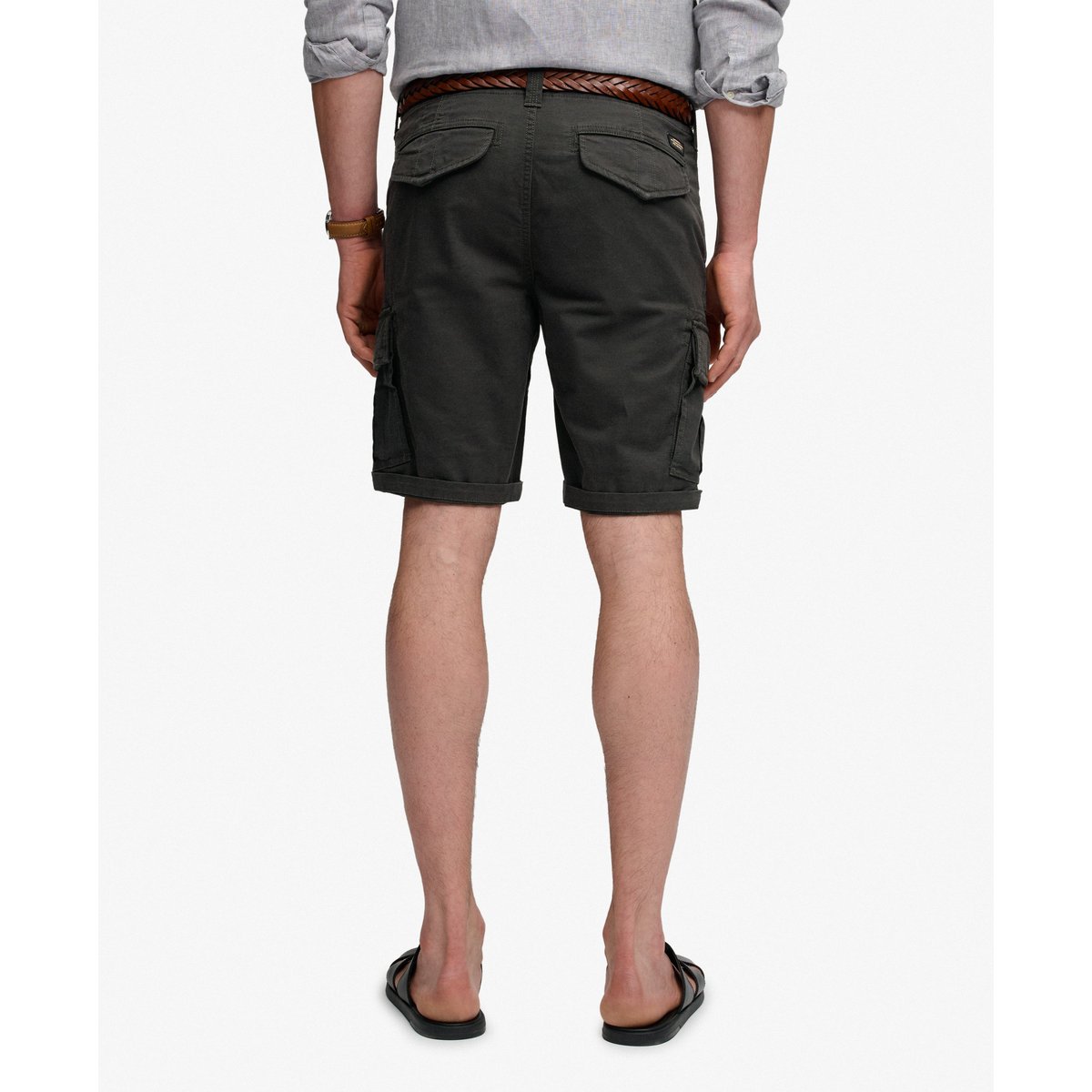 Short Cargo Vintage Core Coupe Décontractée noir, SUPERDRY