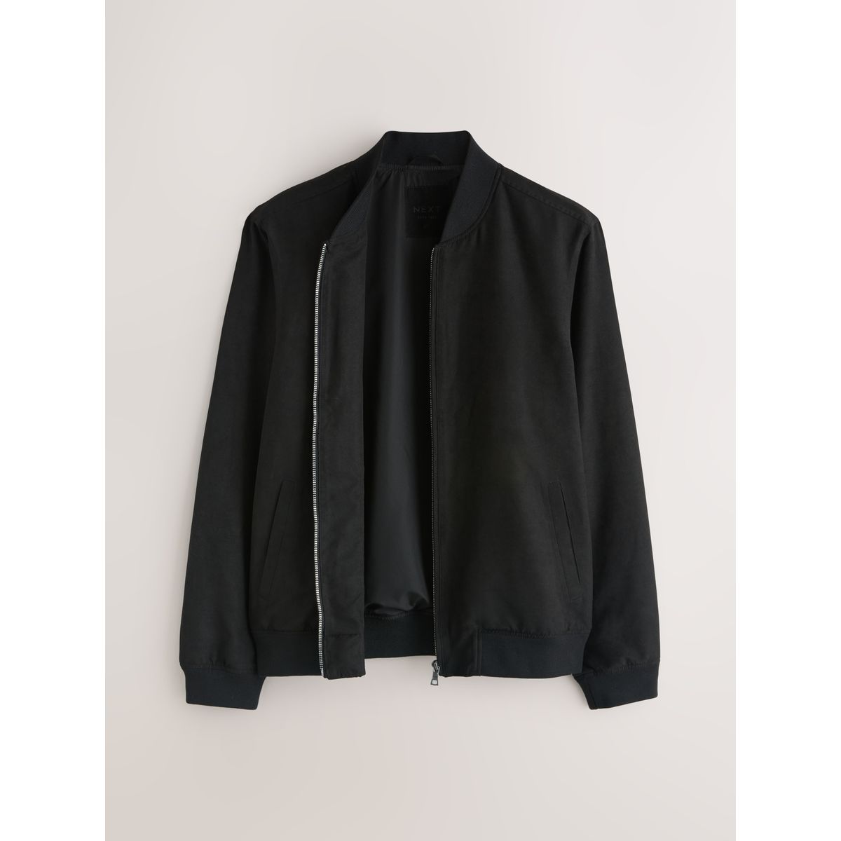 Blouson en daim synthétique noir, NEXT