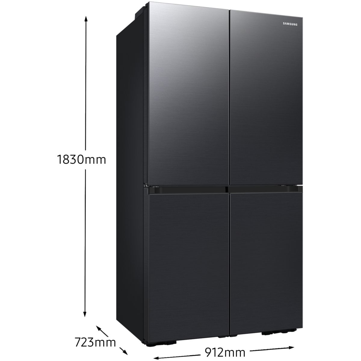 Réfrigérateur multi portes RF65DG960ESG anthracite, SAMSUNG