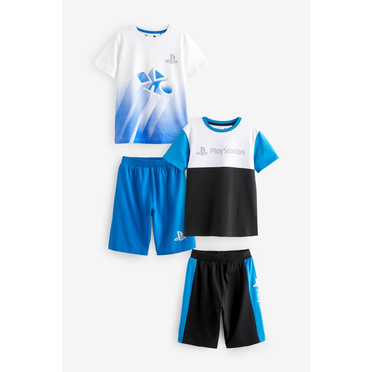 Pyjamas short , lot de 2 playstation bleu/noir, NEXT