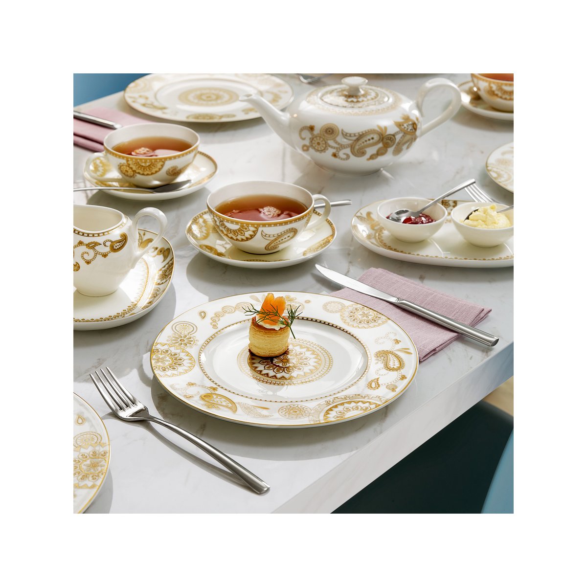Ménagère 24Pcs. PIEMONT argent/platine, VILLEROY & BOCH