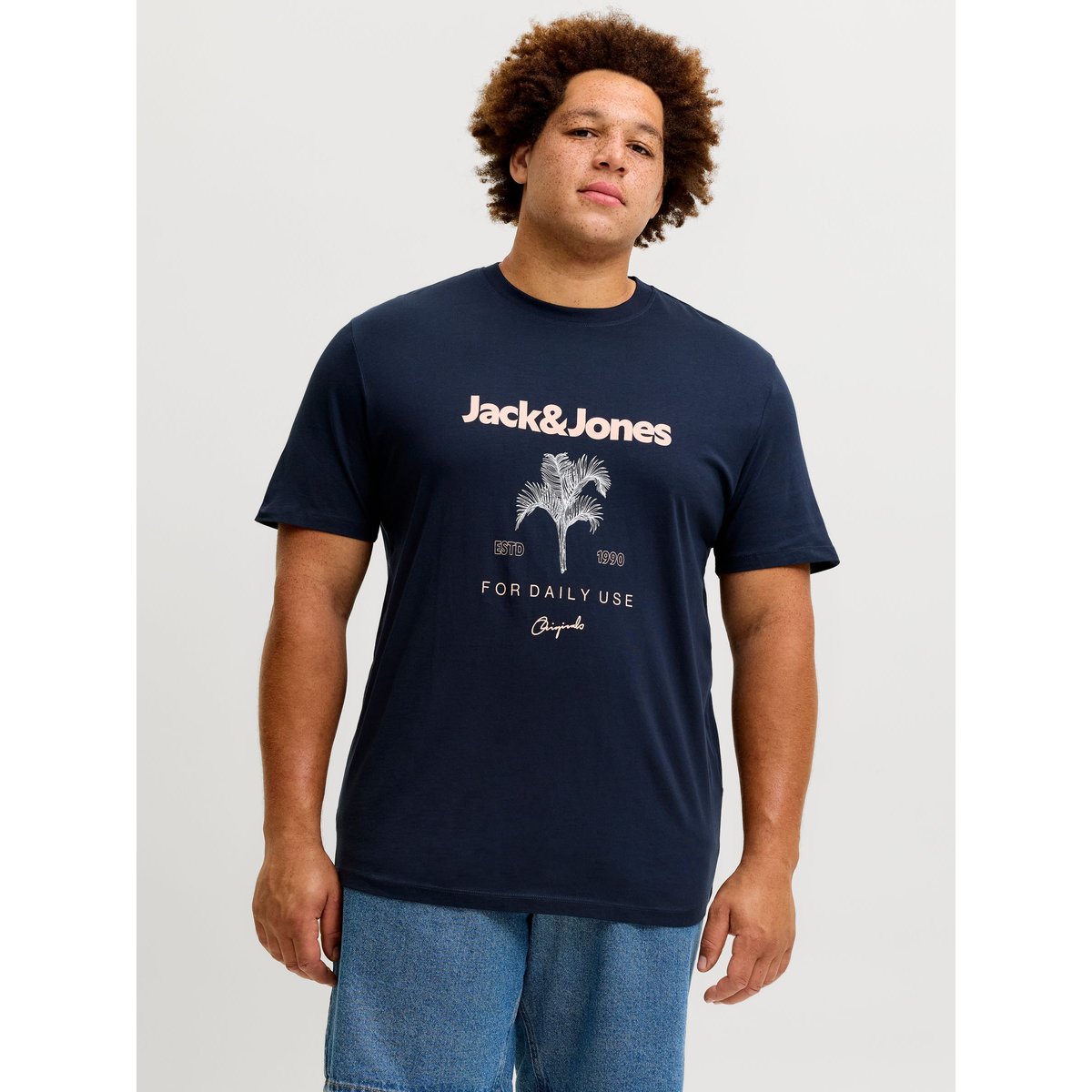 T-Shirt bright white, JACK & JONES
