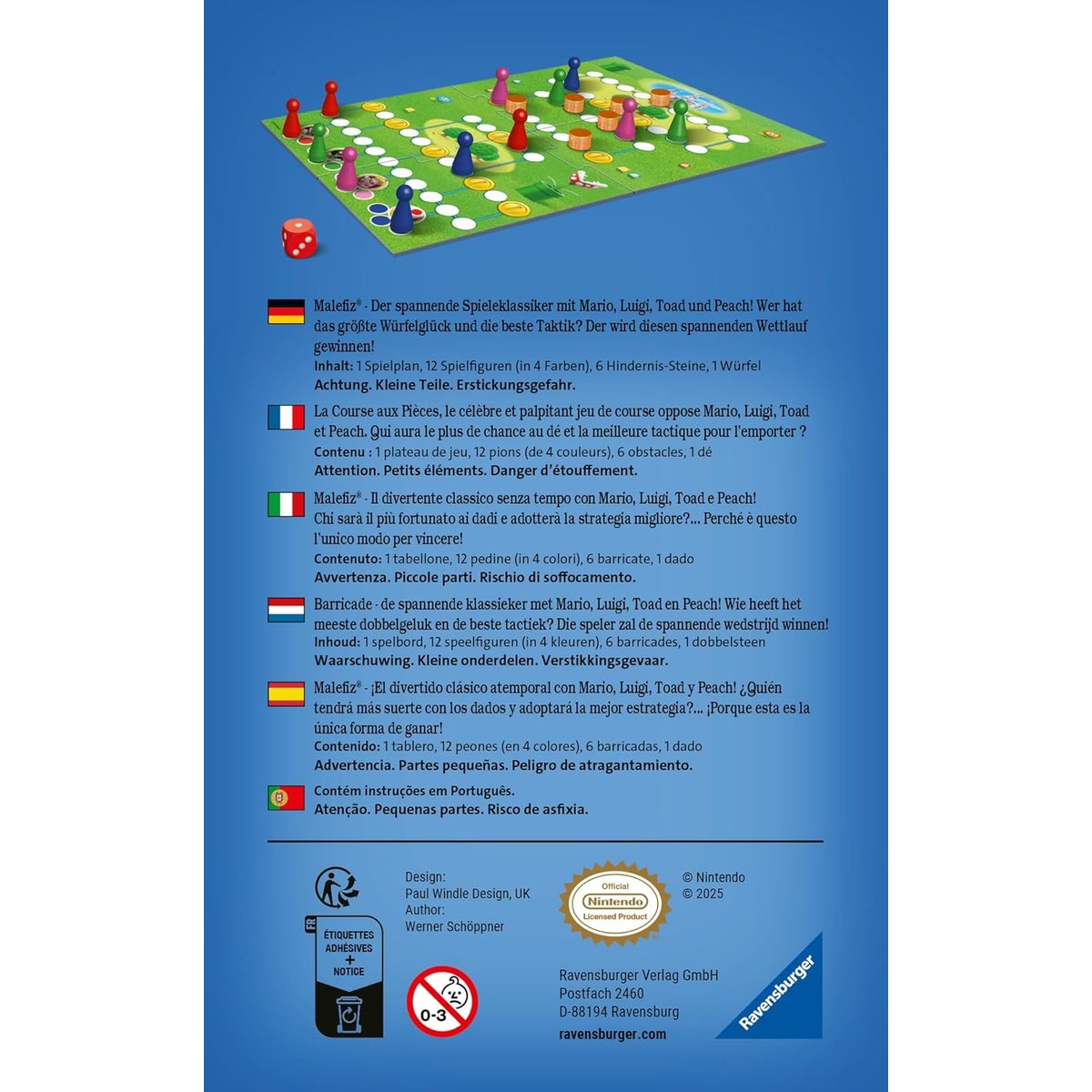 Super Mario La Course aux pièces rouge, RAVENSBURGER