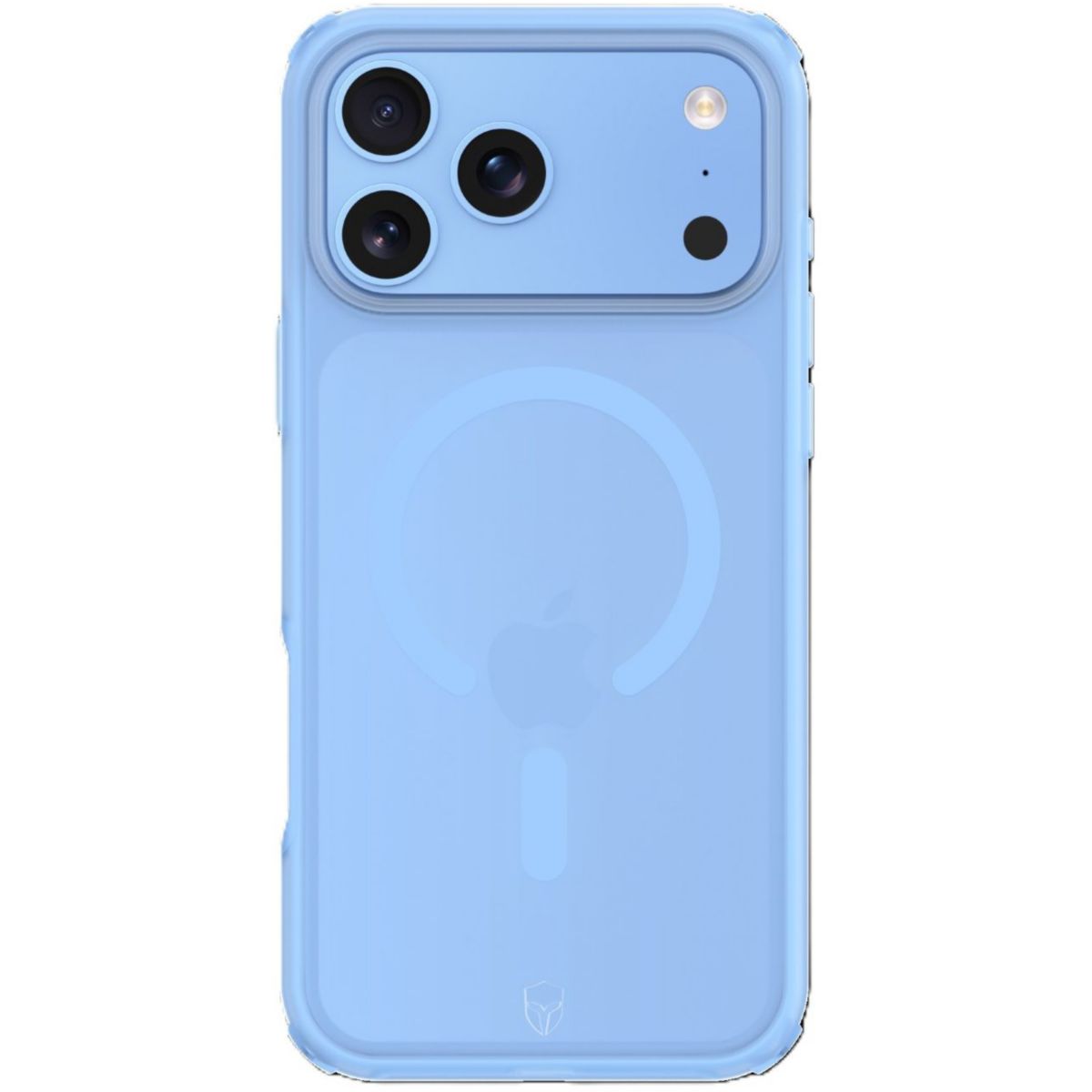 Coque iPhone 18 Pro Max/17 Pro Max Bleu clair couleur unique, FORCE CASE