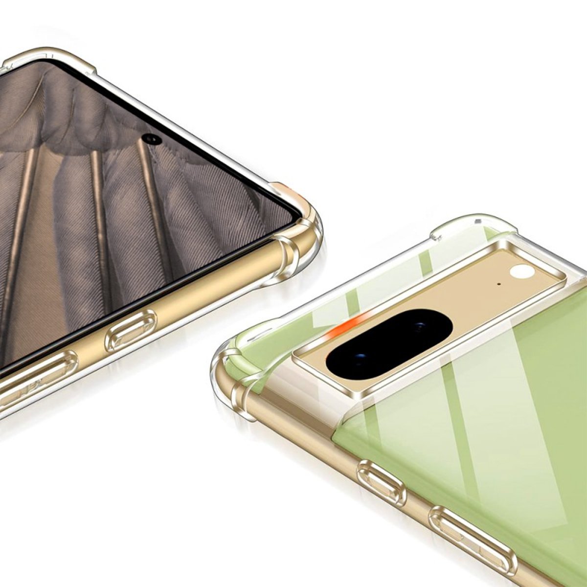 Coque Pixel 7a antichoc + 2 vitres transparent, EVETANE
