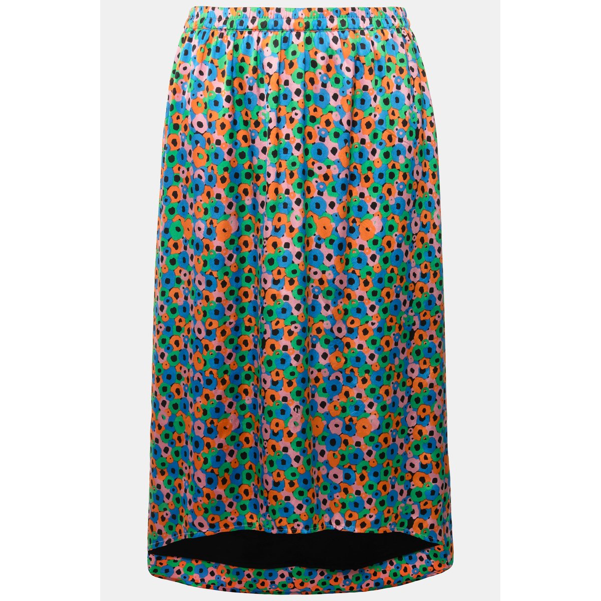 Jupe midi à taille élastique mandarine, STUDIO UNTOLD