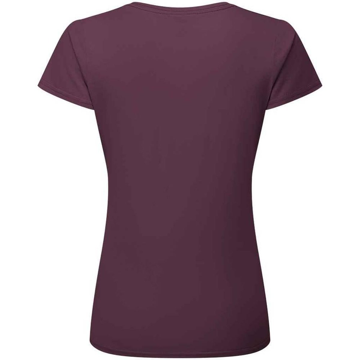 T-shirt manches courtes en coton ICONIC violet, FRUIT OF THE LOOM