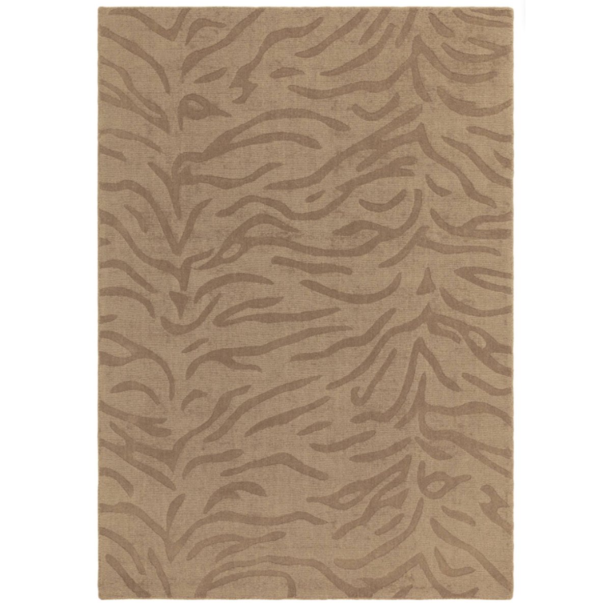 Tapis tissé plat moderne MILL marron, NOVATREND