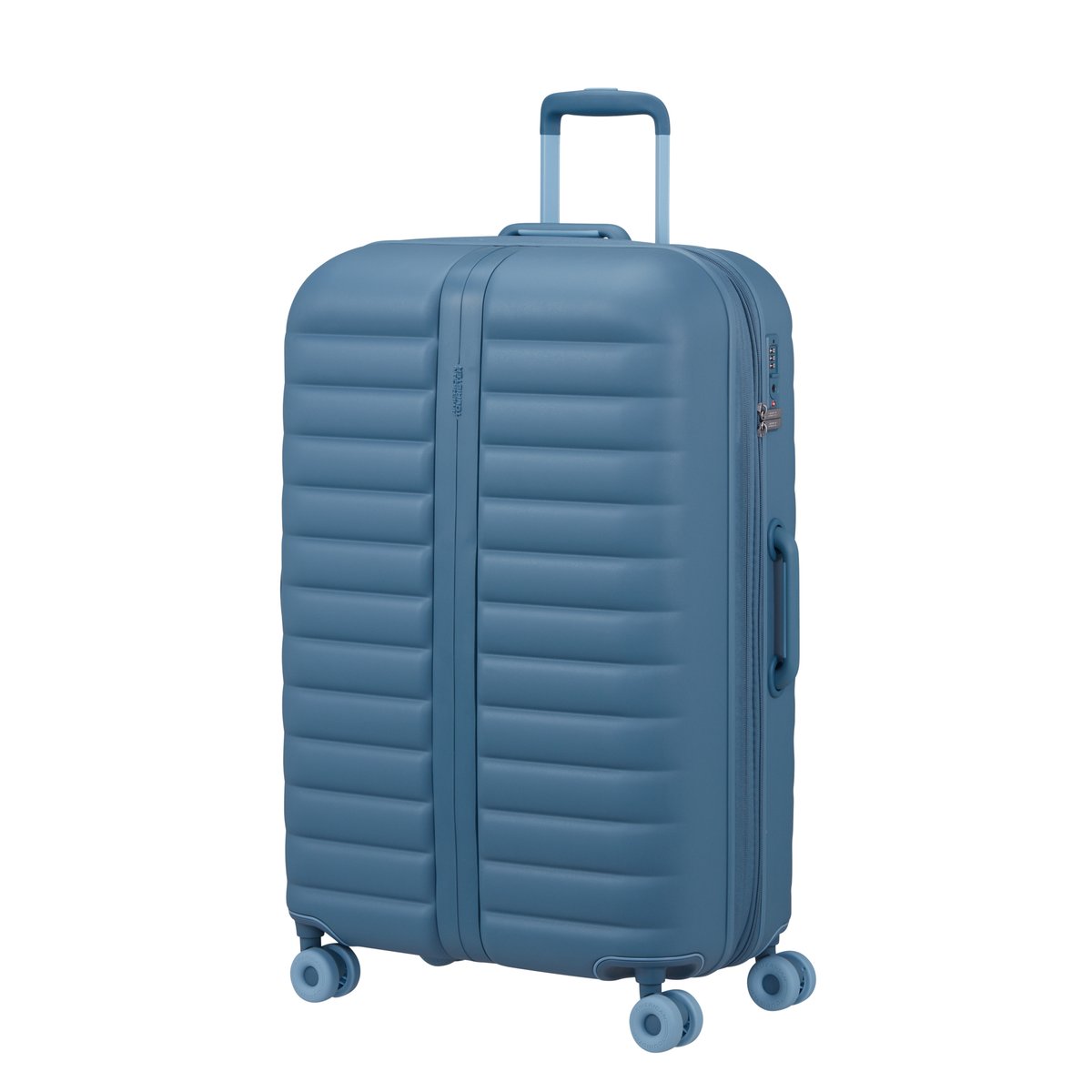 Neovibe valise 4 roues taille L steel blue, AMERICAN TOURISTER