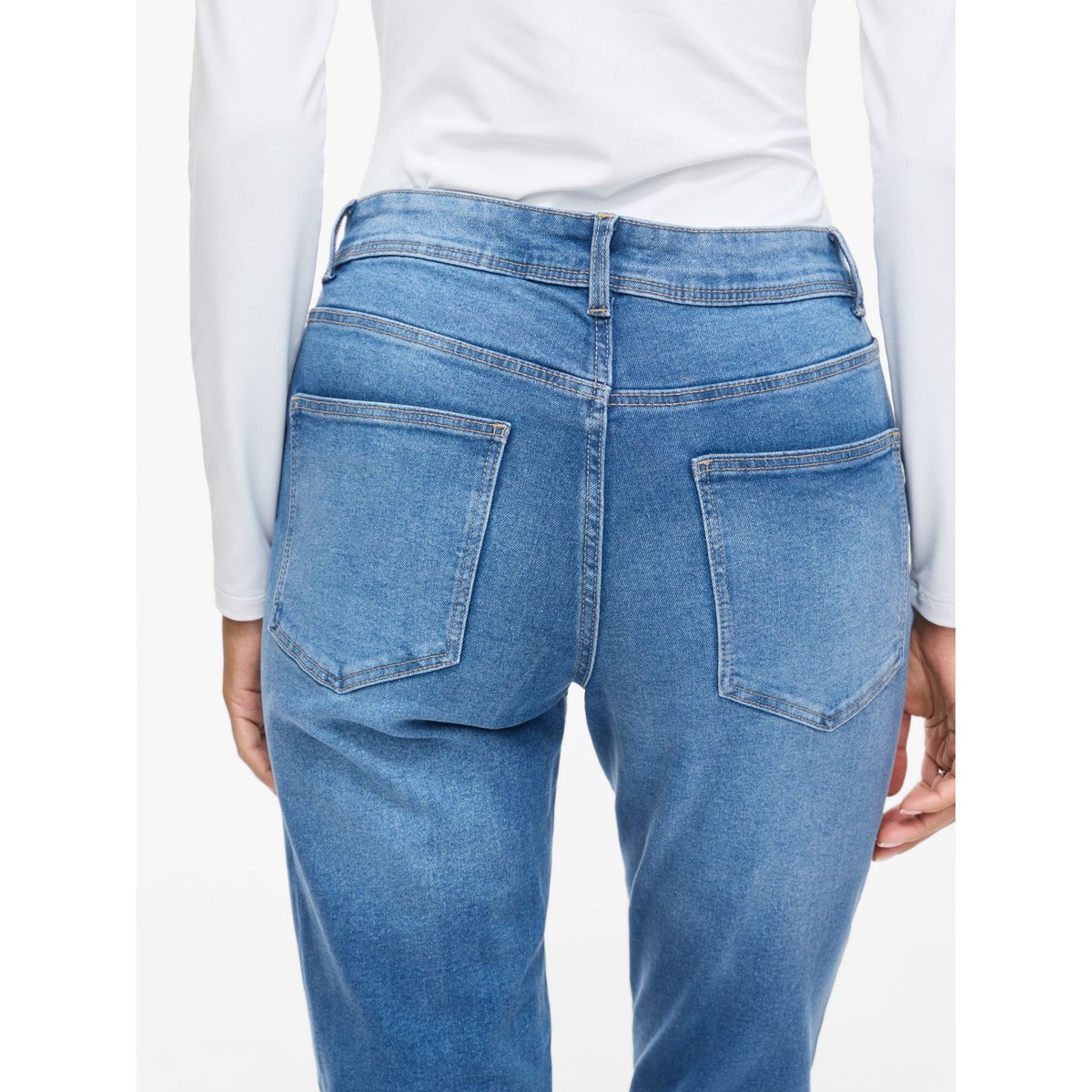 Jean Slim bleu - medium blue denim1, VILA