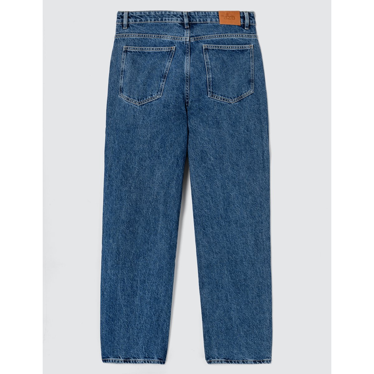 Jean extra loose stone bleu foncé, BZB