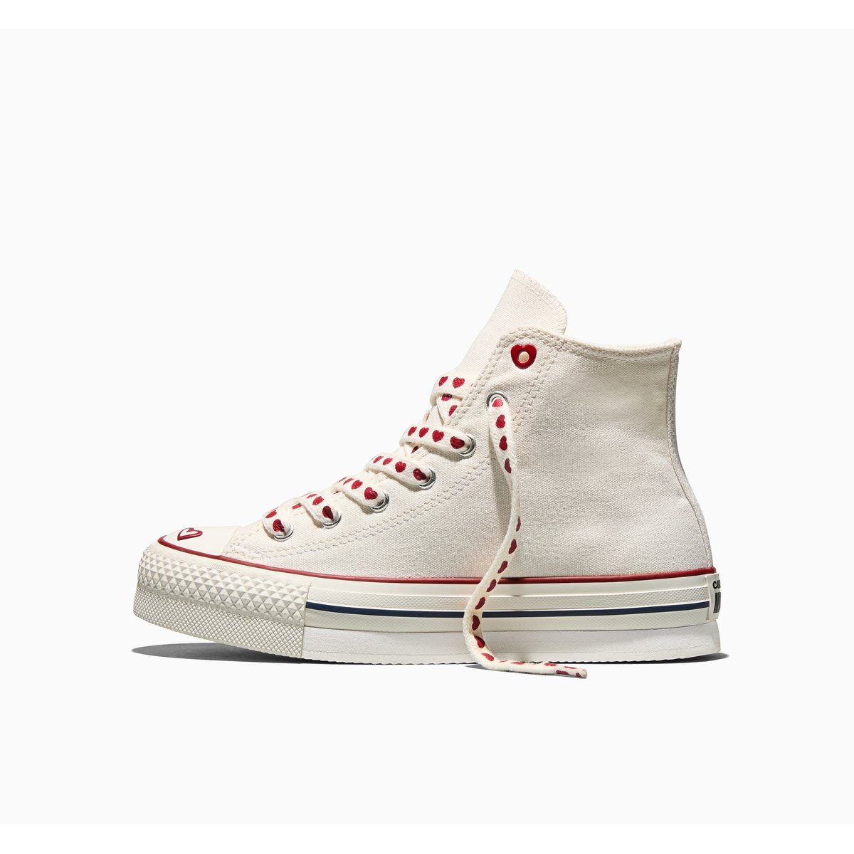Baskets ALL STAR EVA LIFT LOVE STORY ecru, CONVERSE