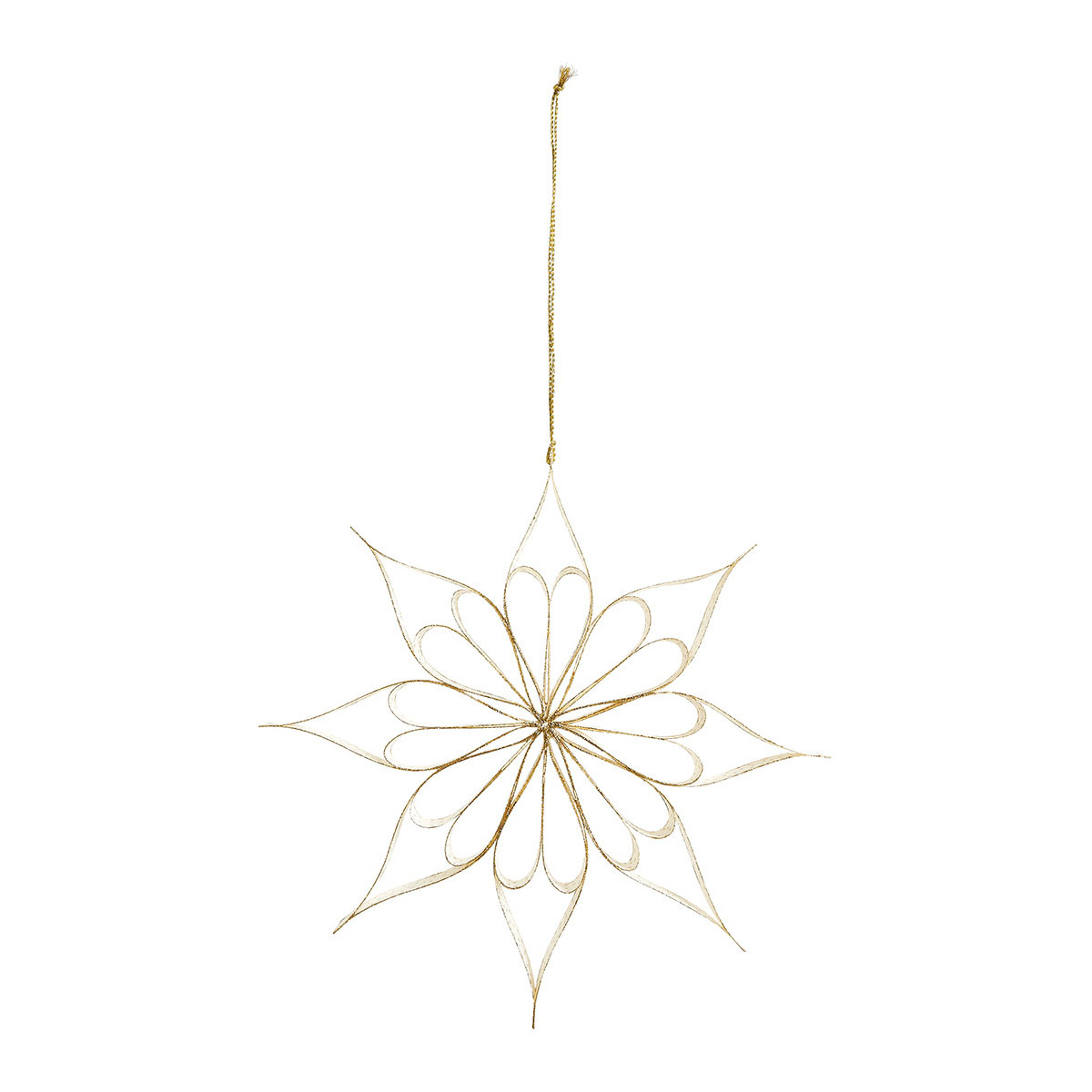 Décoration Fleur papier pliable - Blanc blanc, MATHILDE M