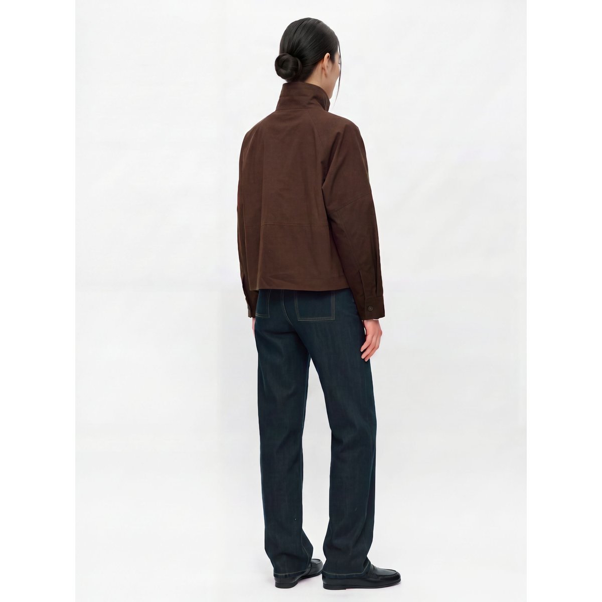 Chemise Courte marron - seal brown1, OBJECT