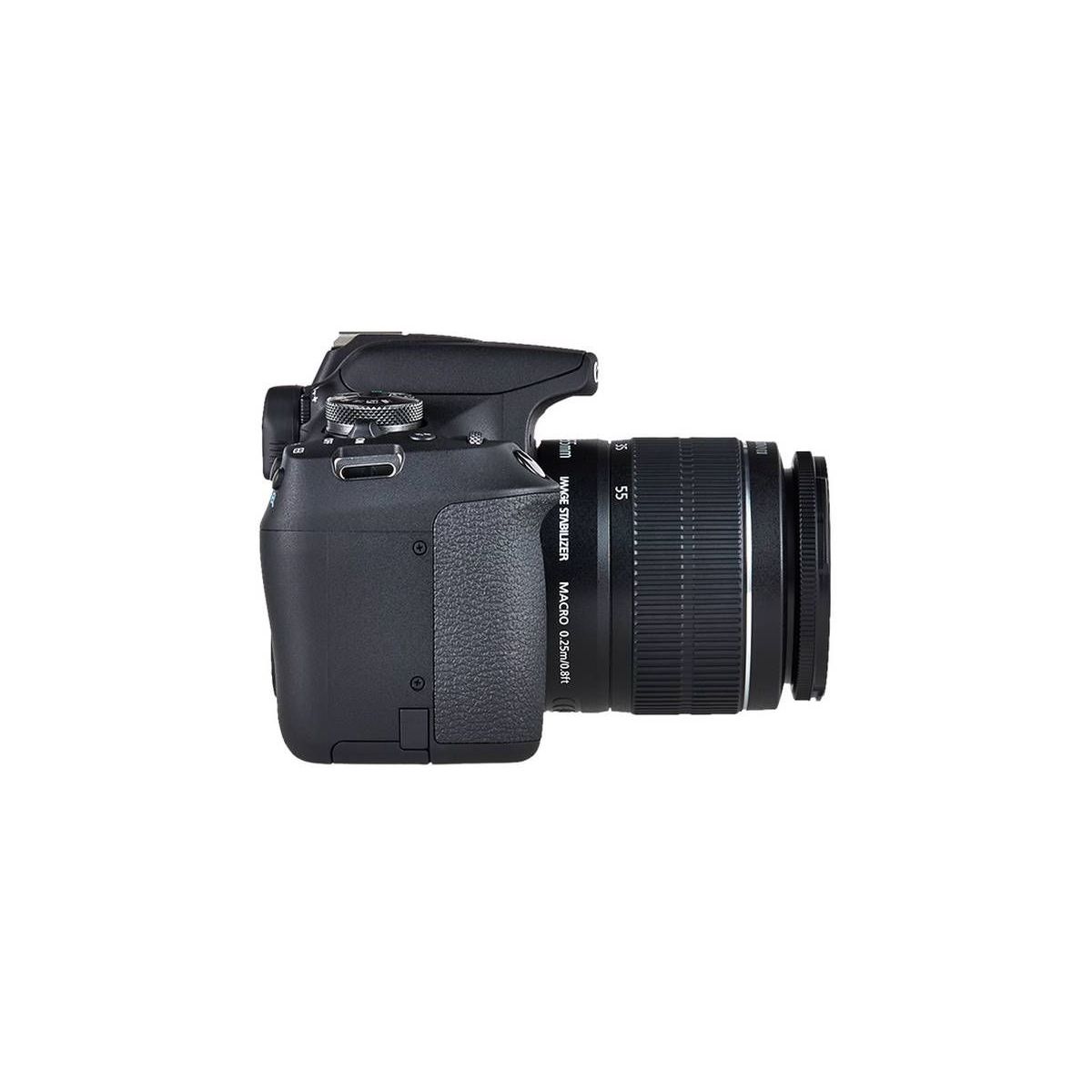 Appareil photo Reflex EOS 2000D+EF-S 18-55 IS II+Etui+SD16Go noir, CANON