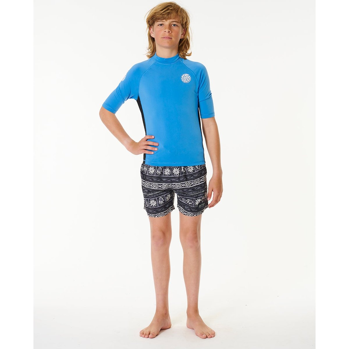 Lycra enfant ICONS UV BRUSHED blue gum, RIP CURL