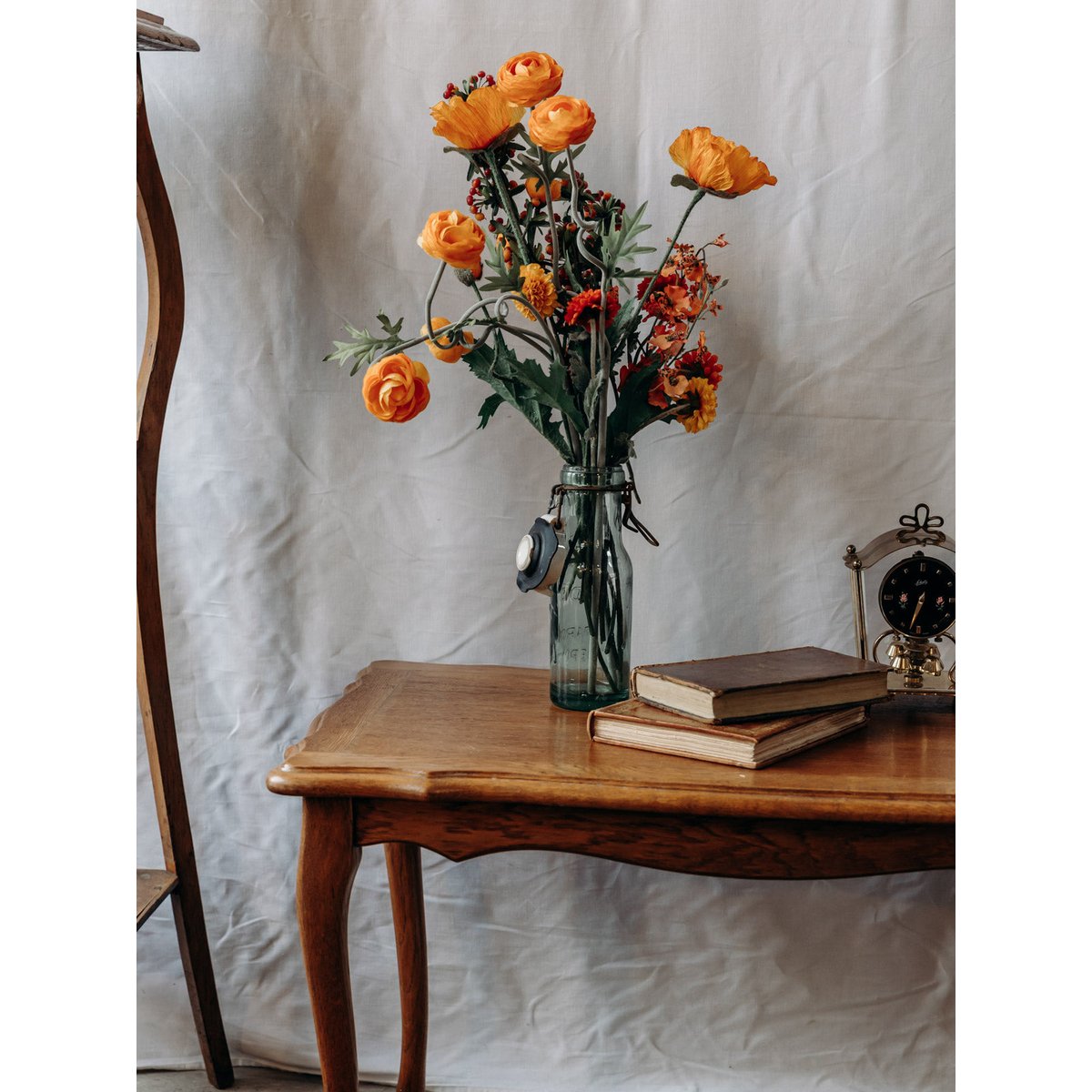 Table basse en bois clair Léonie N°338 - Bon état bois, DEBONGOUT