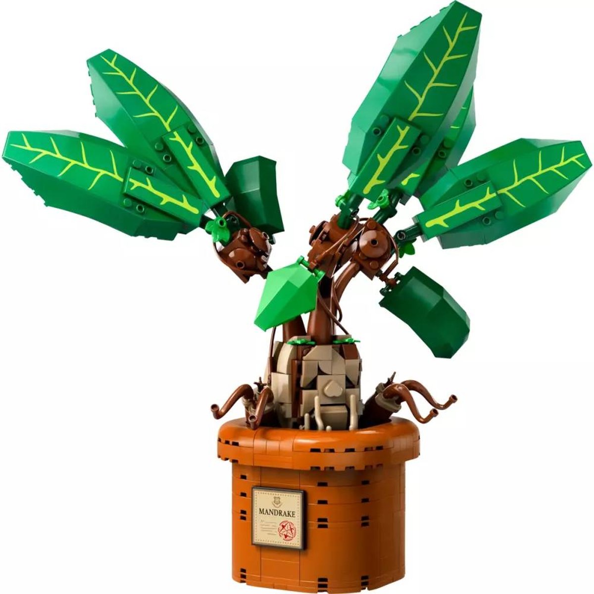 LEGO Harry Potter - Figurine Mandragore 76433 - Plante Magique à Construire multicolore, LEGO