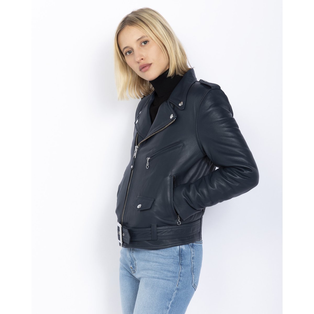 Blouson Perfecto® indigo, SCHOTT