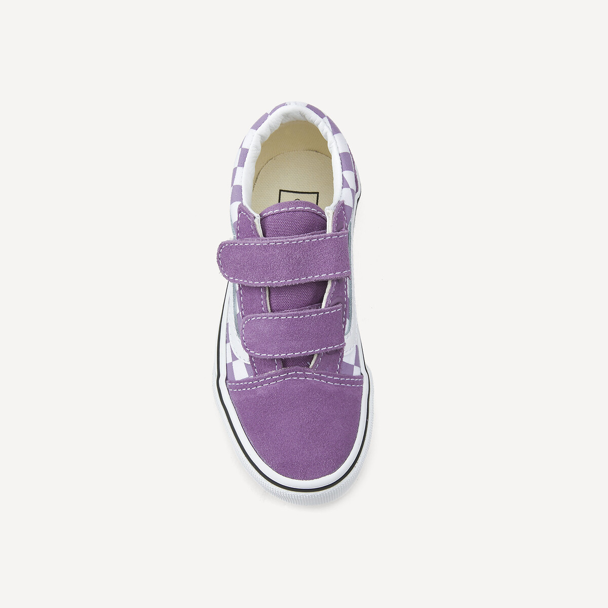 Baskets basses à scratch, UY OLD SKOOL V violet/blanc, VANS