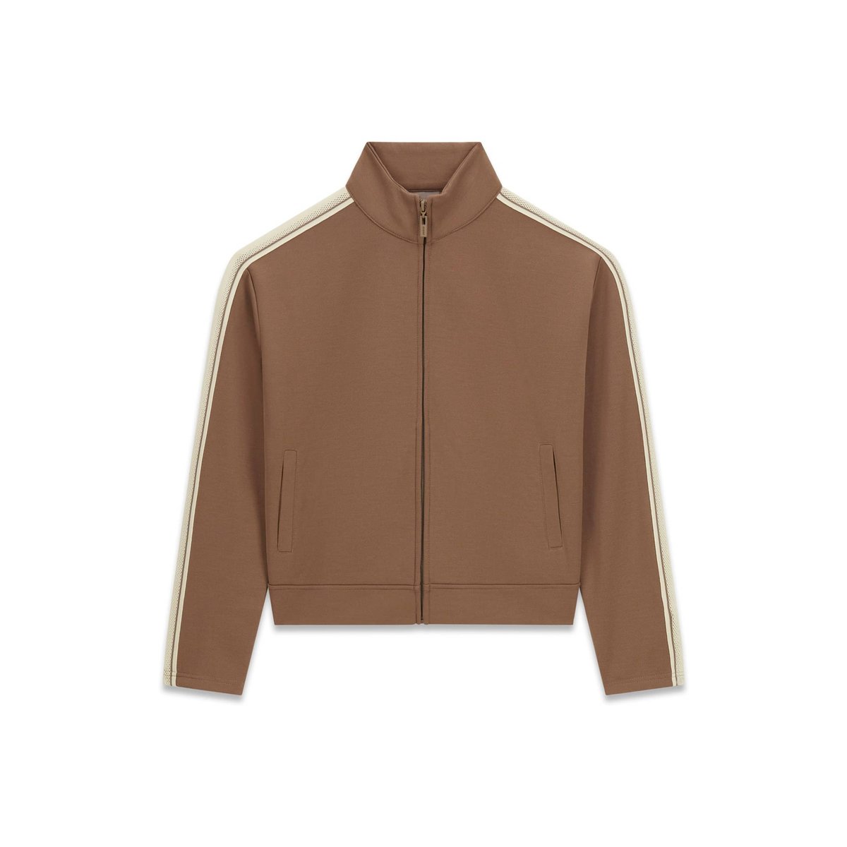 Sweatshirt Avec Bande Latérale beige, GUESS