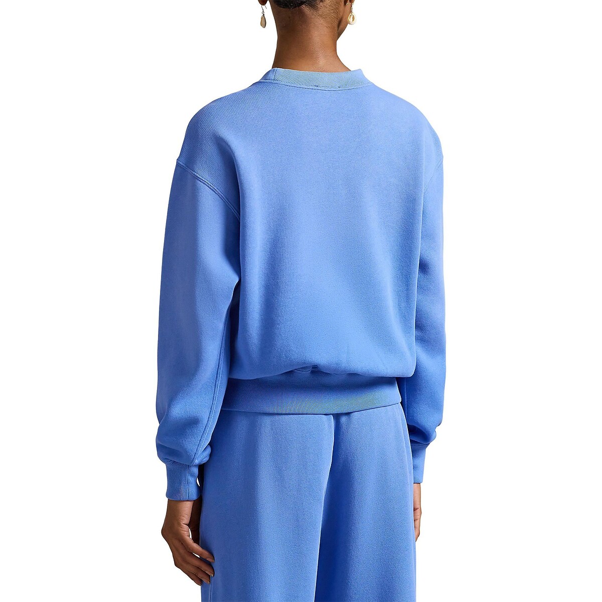 Sweat col rond manches longues bleu iris, POLO RALPH LAUREN