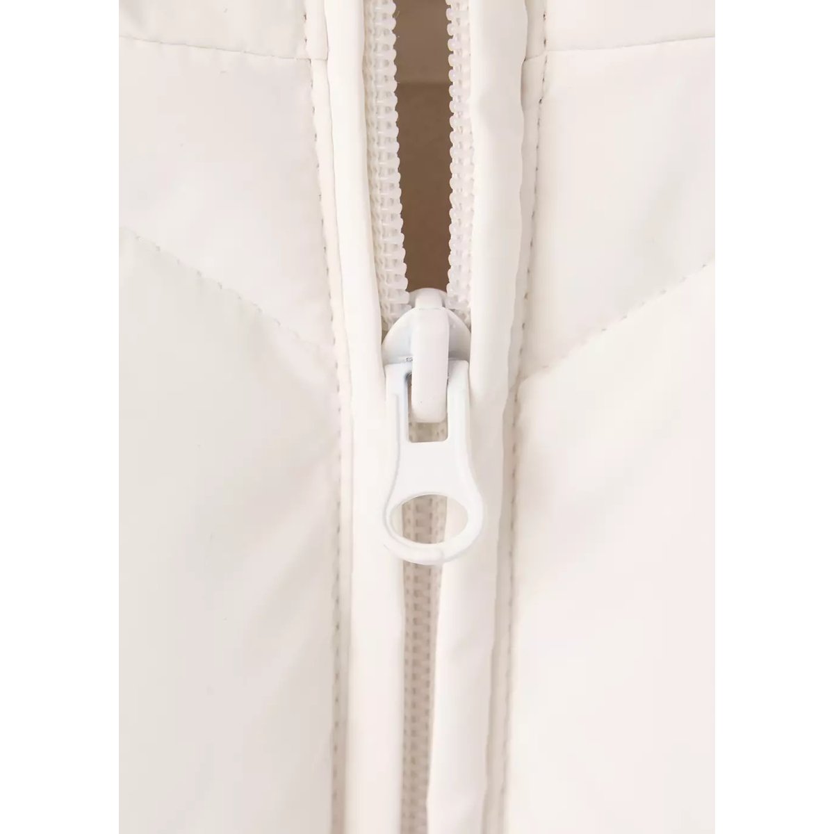 Anorak matelassé long gris glacé, MANGO BABY