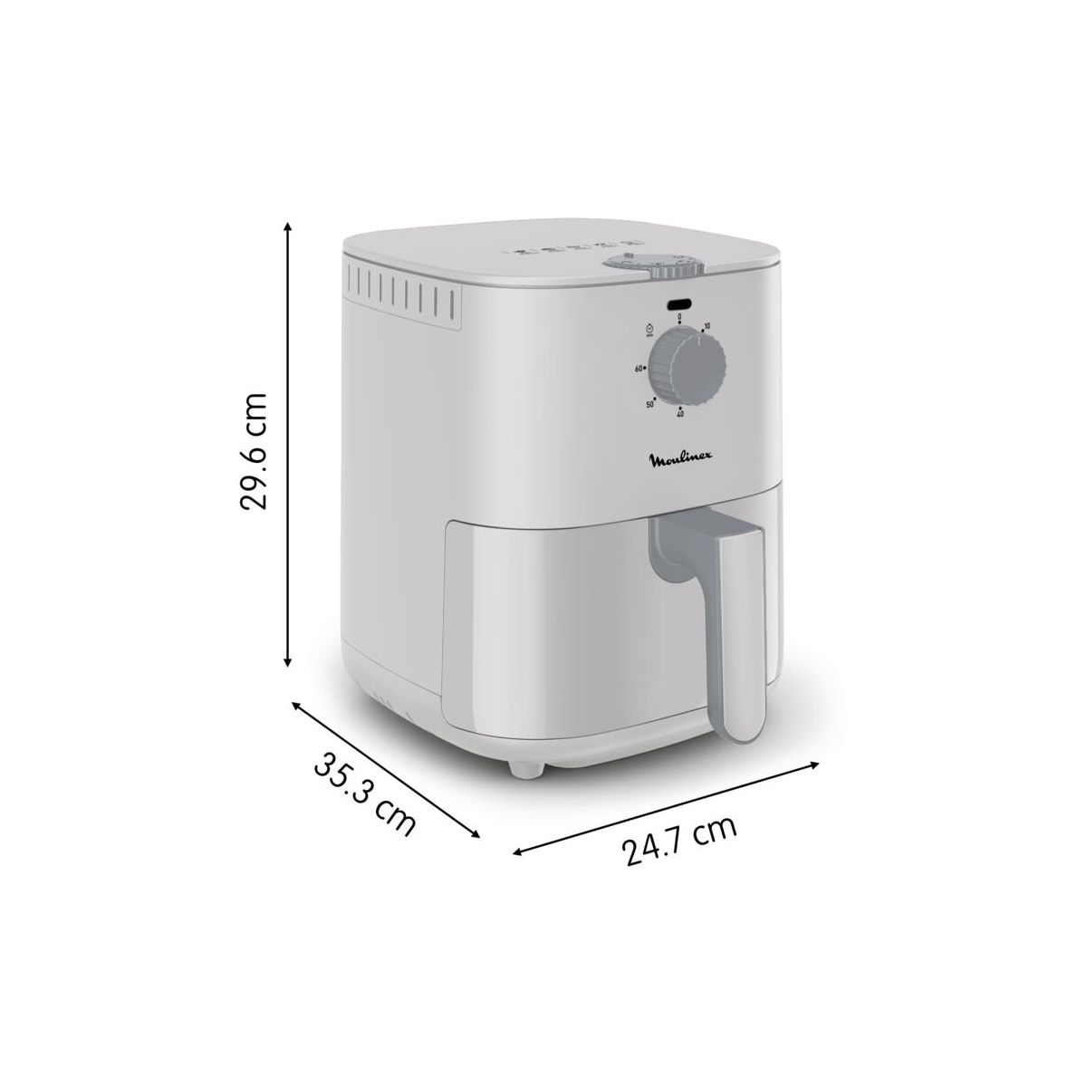 Friteuse sans huile easy fry essential nube EZ130A20 couleur unique, MOULINEX
