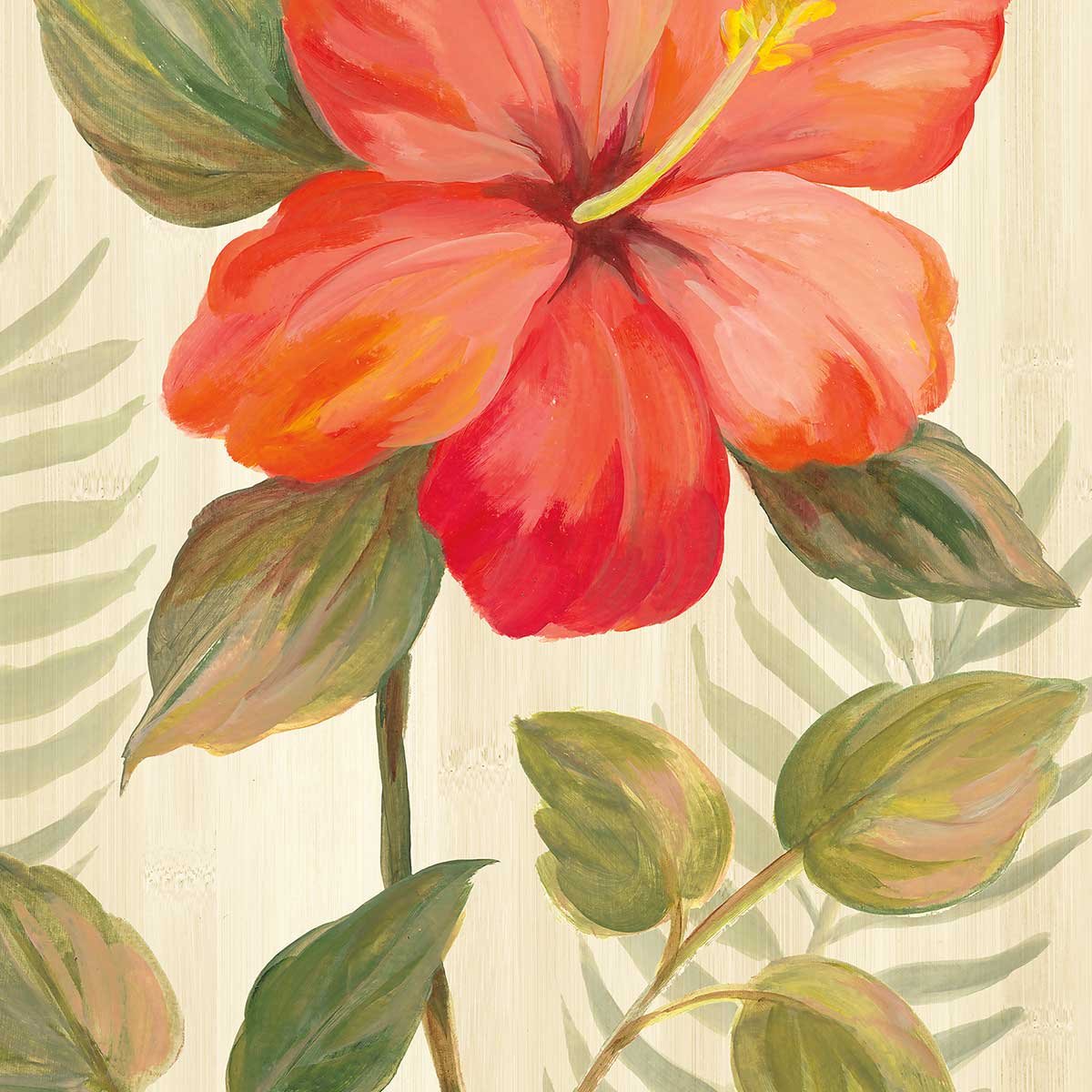 Tableau Diamant d'hibiscus tableau alu dibond, HEXOA