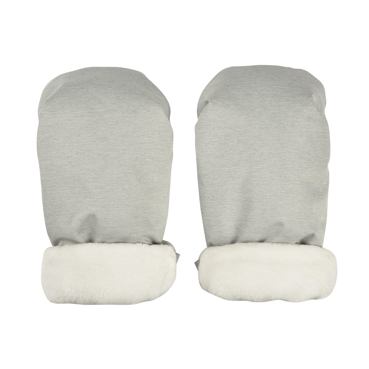 Moufles pour poussette universelles gris chiné, BEABA