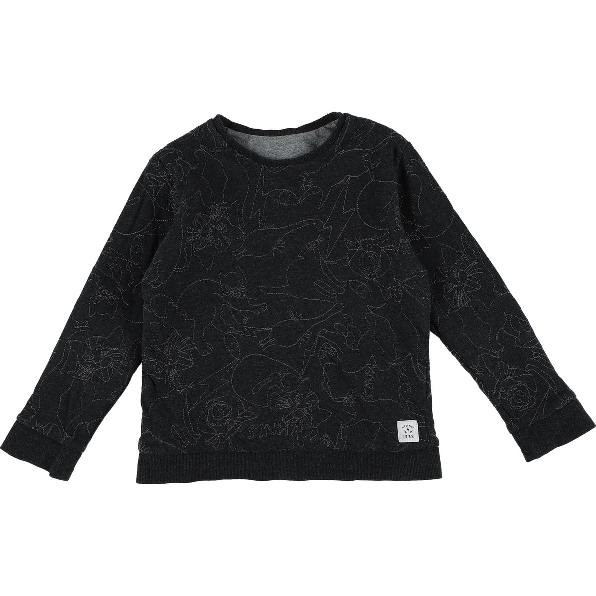 Sweat réversible -  Très bon état gris, IKKS