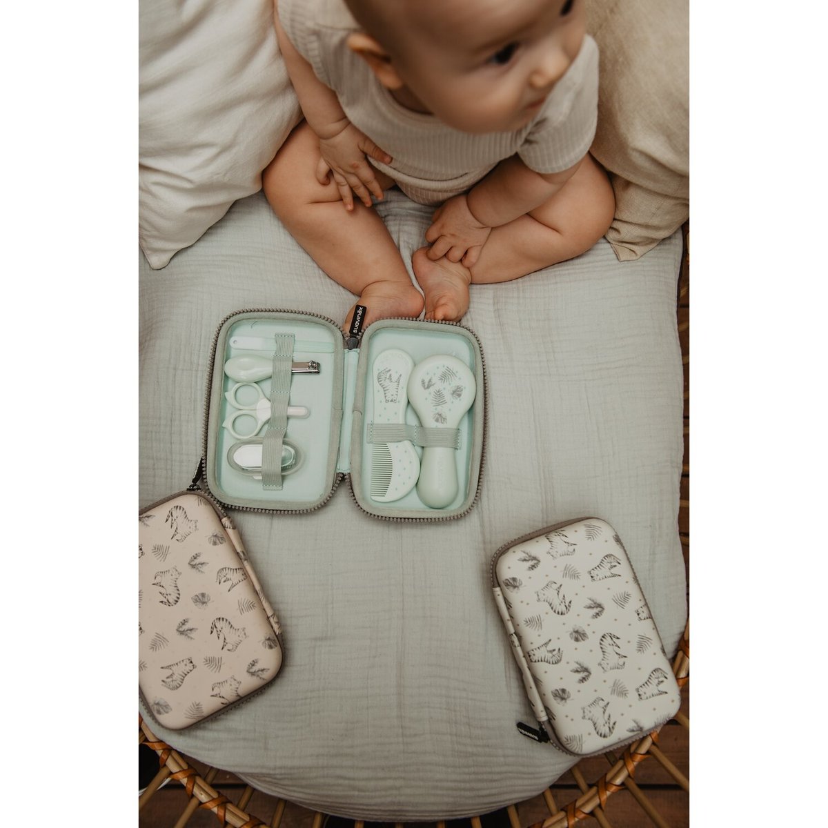 Trousse de soin bleu, SUAVINEX