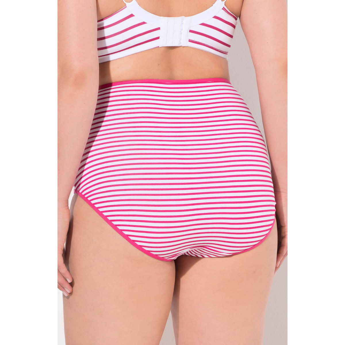 Culotte maxi, lot de 3, liseré contrastant bleu nuit, ULLA POPKEN