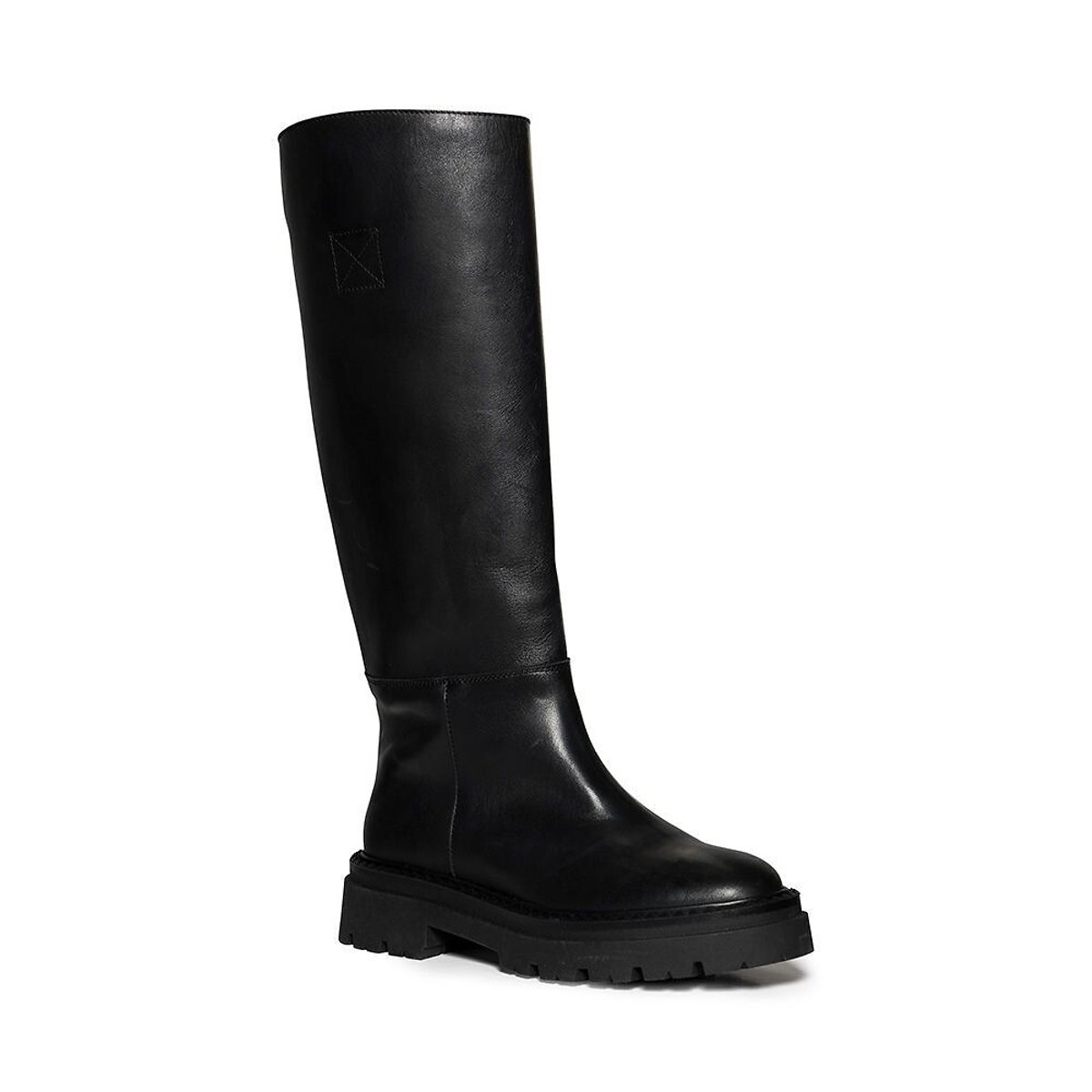 Botas planas de piel KAJA-W negro, STEVE MADDEN