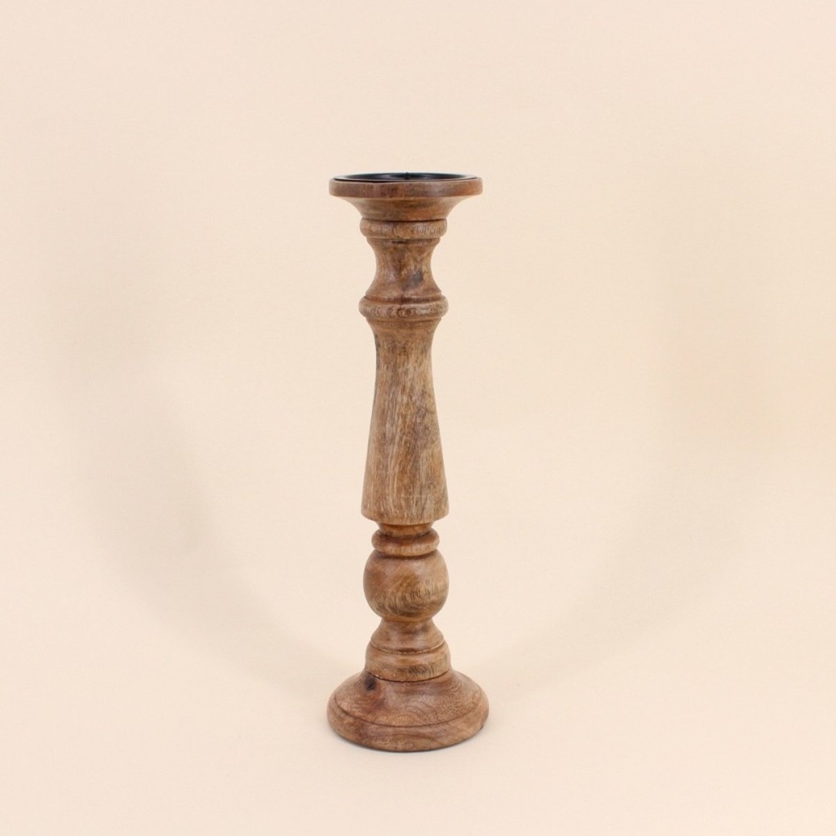 Set de 2 chandeliers en manguier naturel, ORNAMI