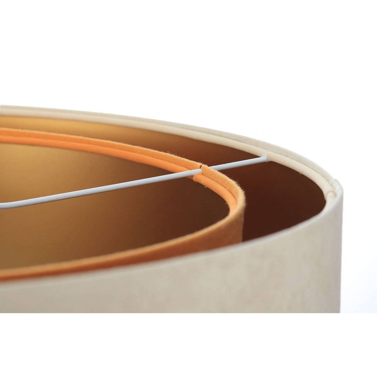 Suspension en tissu Galaxy beige, orange, or, BPS KONCEPT