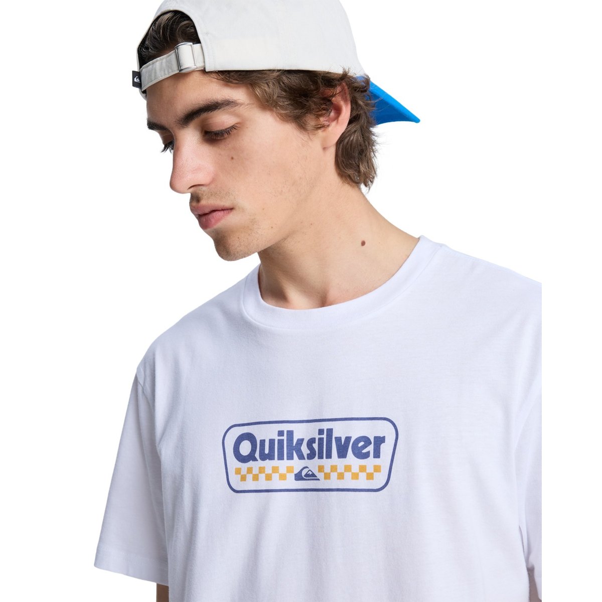 T-Shirt à manches courtes EV STARTING GRID blanc white, QUIKSILVER
