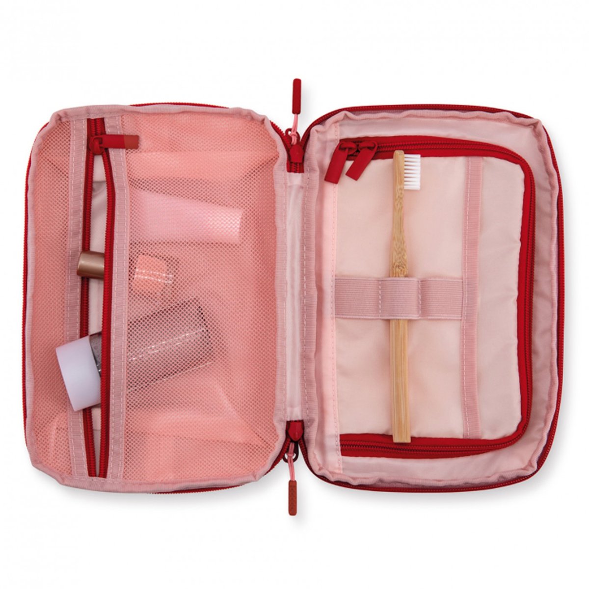 Trousse De Toilette 26 X 18 Cm rouge, REMEMBER