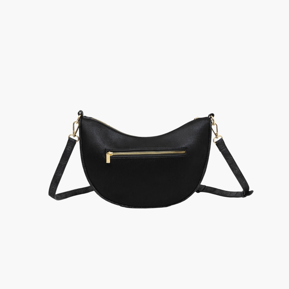 Sac hobo Trusty noir,doré, LOLLIPOPS