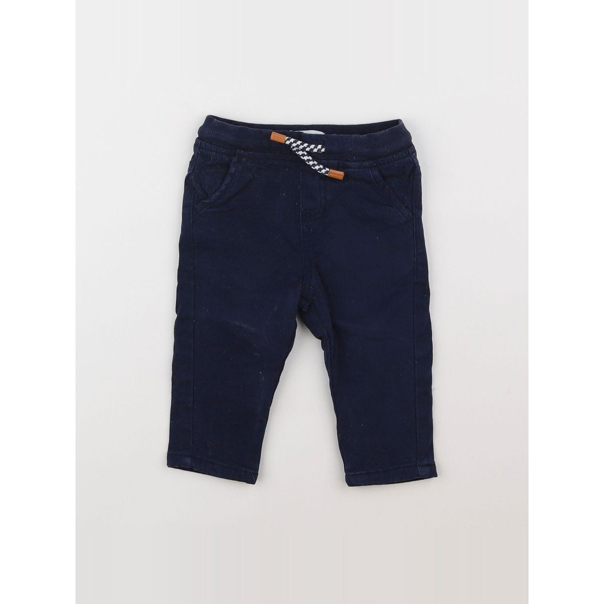 Pantalon doublé - Etat satisfaisant bleu, VERTBAUDET